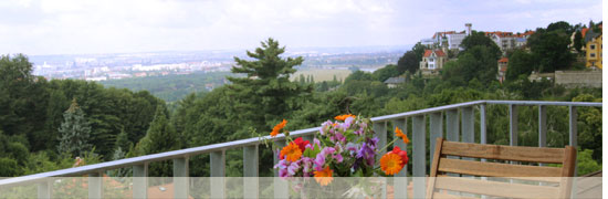 Blick in die Ferienwohnung