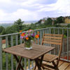 Ausblick vom Balkon